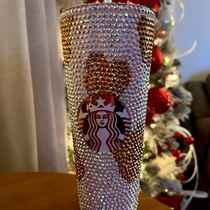 Rhinestone Starbucks Cup Custom 24 oz Handmade
